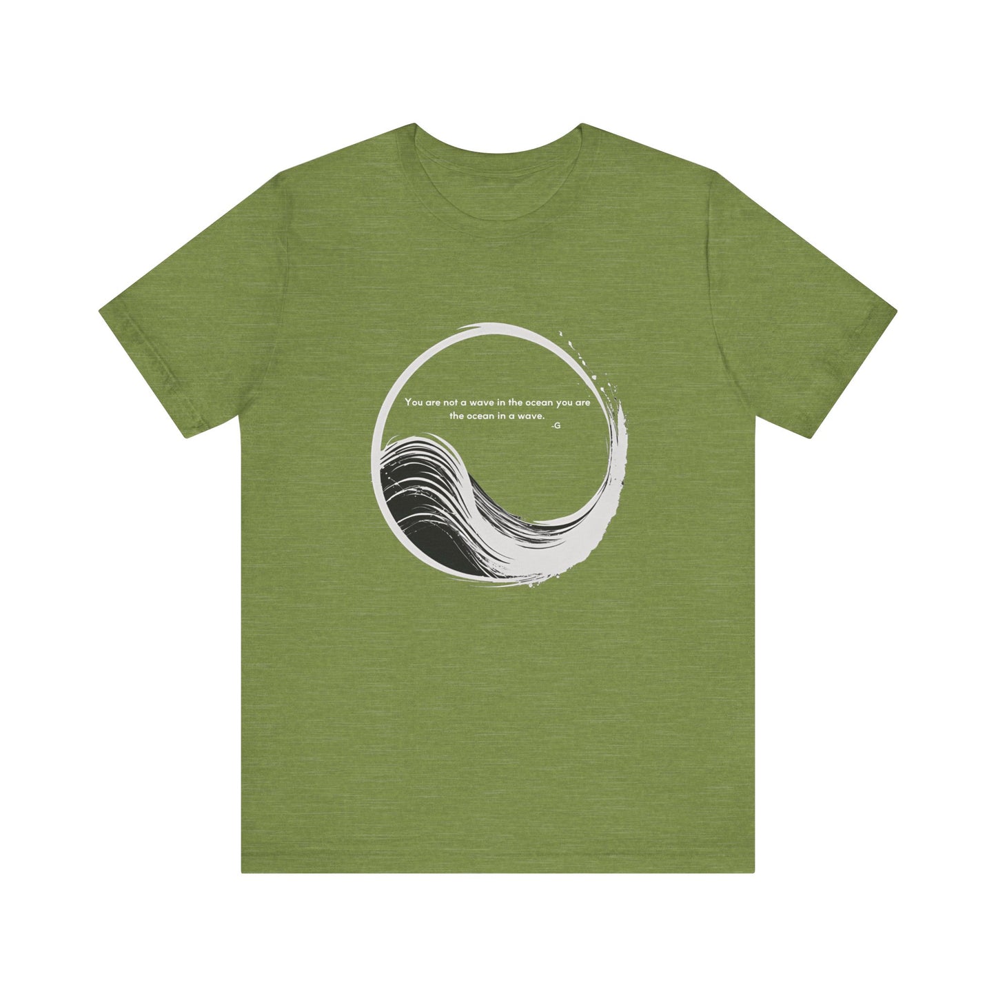 The ocean In A Wave - G T-Shirt