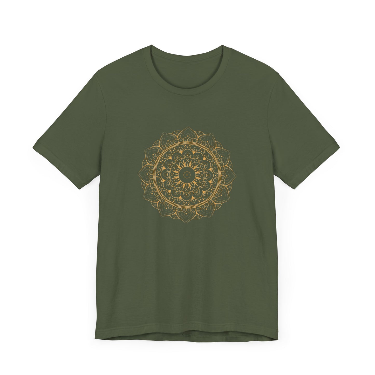 Mandala Golden Lotus