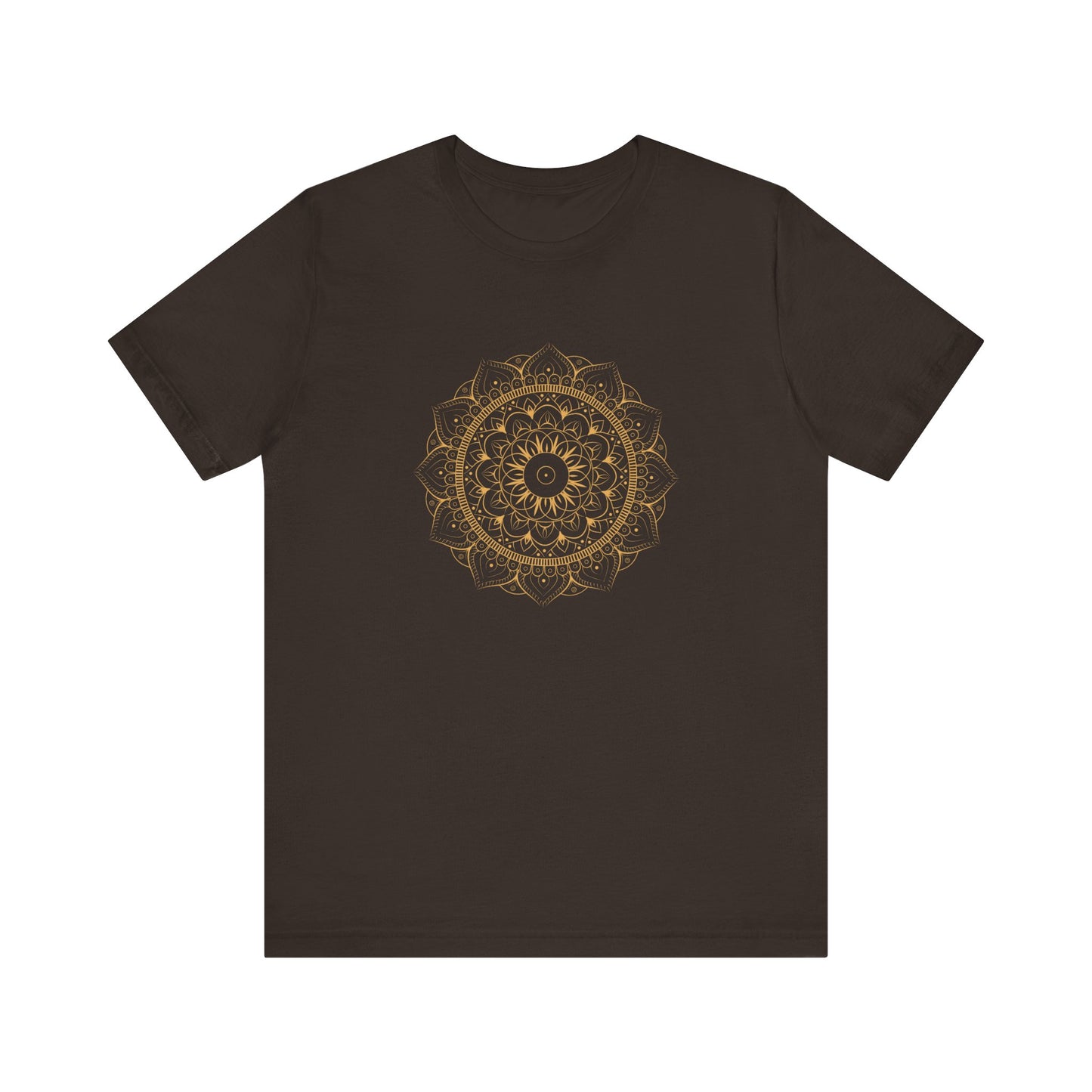 Mandala Golden Lotus