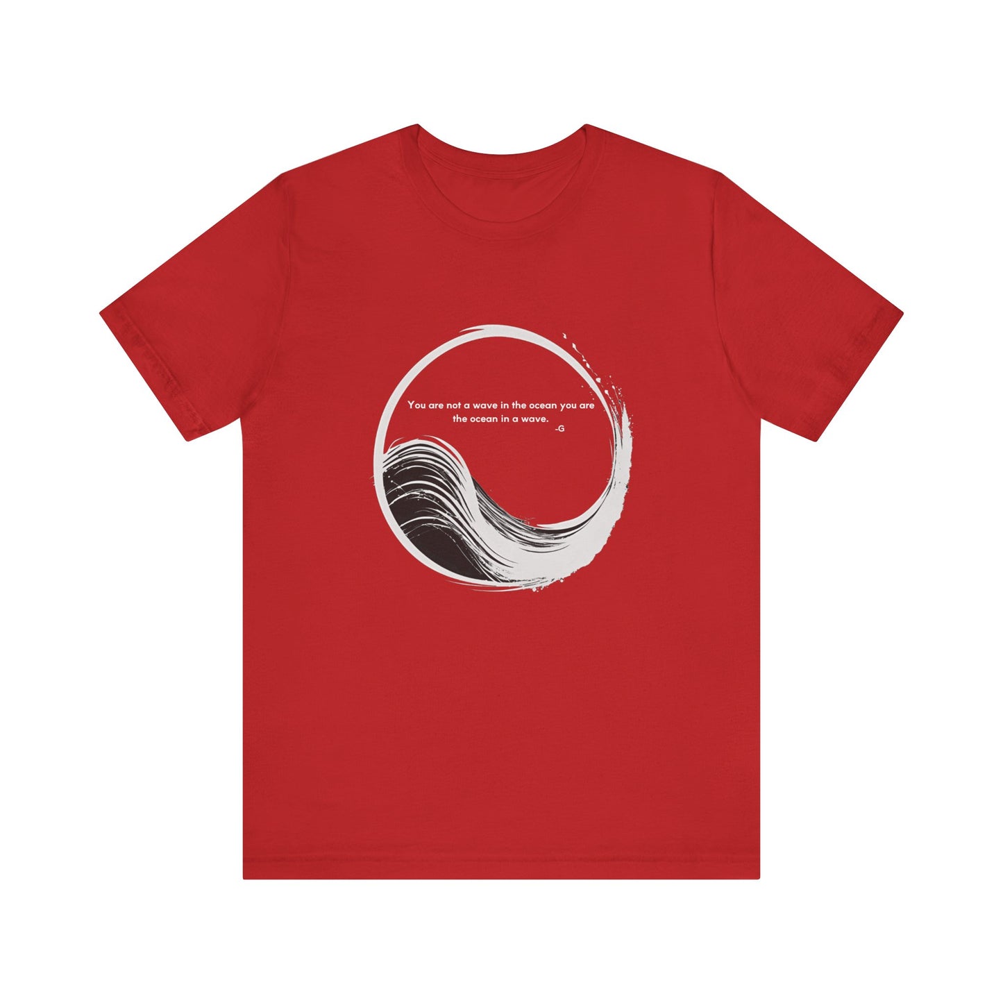 The ocean In A Wave - G T-Shirt