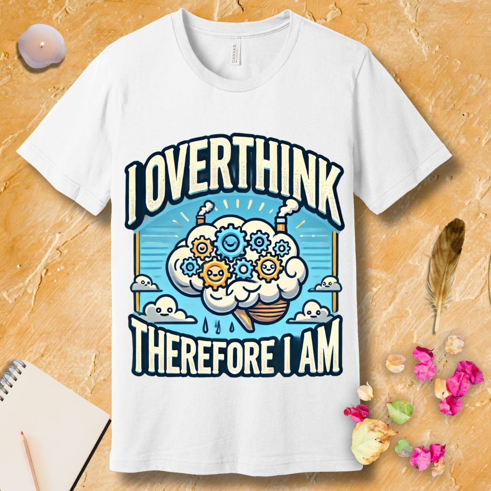 I Overthink Therefore I Am T-Shirt