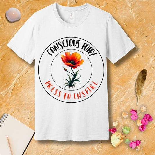 Conscious Poppy T-Shirt